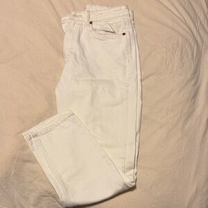 Zara Cream Denim Pants
